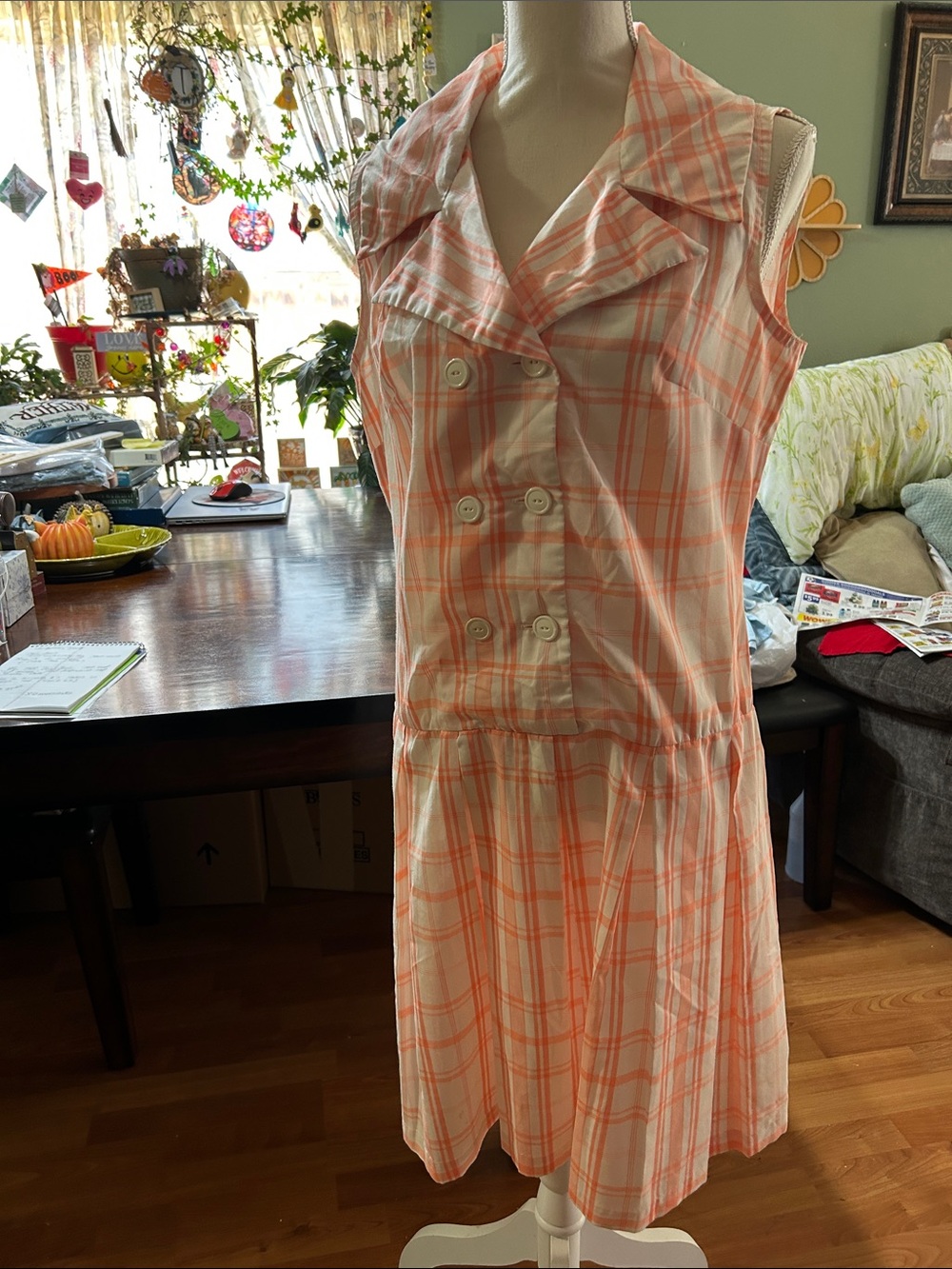 Vintage Circa 1966-1969 Carol Brent Exclusively by Montgomery Wards Sz 16 Dress